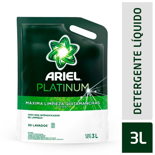 Jabon Liquido Ariel Platinum Dp 3000 Ml