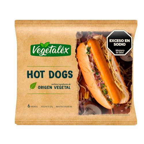 Hot Dogs Vegetalex 100vegetal X225g