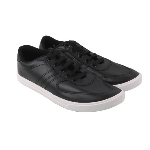 Zapatilla Hombre Ecocuero Negro Urb