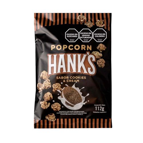 Pochoclos Cookies And Cream Hanks 112 Gr