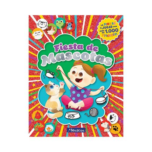 Libro Mascotas Stickers 1000 Prh