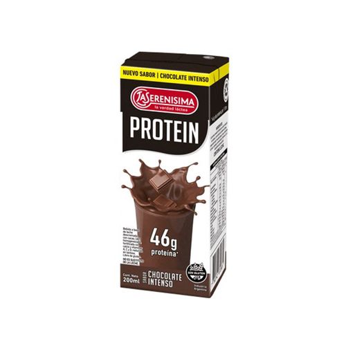 Leche Descremada Protein Chocolate Intenso 200 Ml La Serenisima