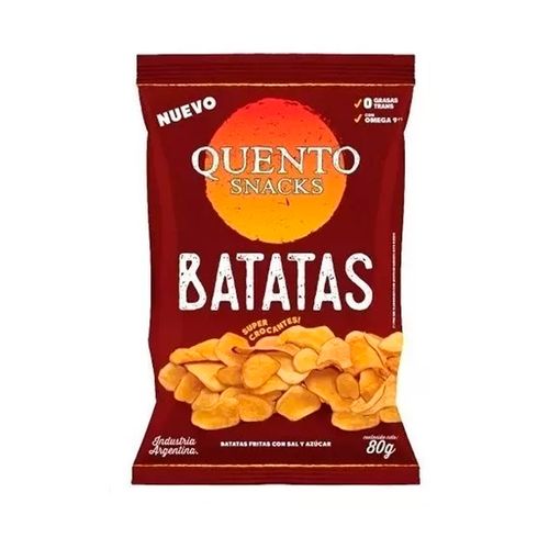 Batatas Quento Snacks 80gr