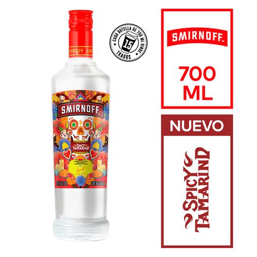 Vodka Smirnoff Spicy Tamarindo 700 Cc