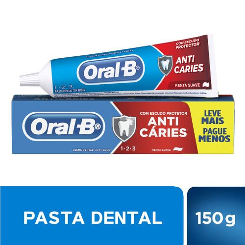 Crema Dental Oral-b 123 X150g