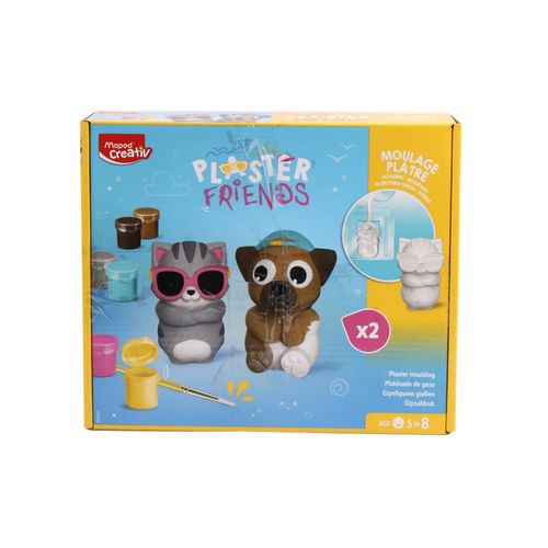 Acuarelas Maped Friends Summer - Gato Y Perro