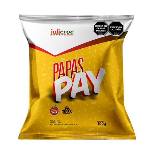 Papas Pay Julicroc Sin Tacc 100 Gr