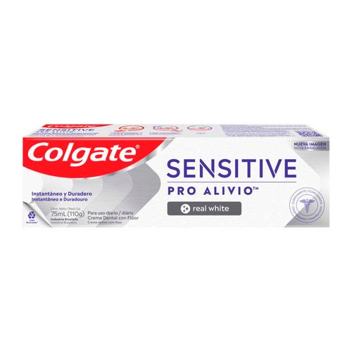 Pasta Dental Colgate Sensitive Pro-alivio Real White 110 Gr