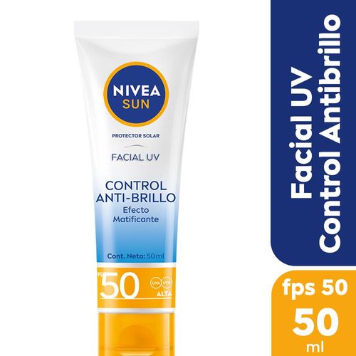 Protector Solar Facial Nivea Control Anti-brillo Fps 50 50ml