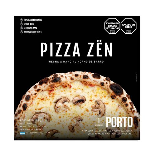 Pizza Zen Porto X 1 520gr