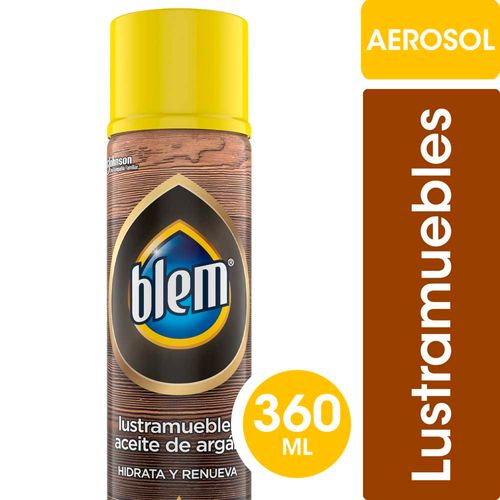 Lustramuebles Aerosol Madera Aceite De Argán 360 Cc Blem