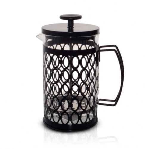 Cafetera Vidrio Circulos 600 Ml 18,5cm Decormesa