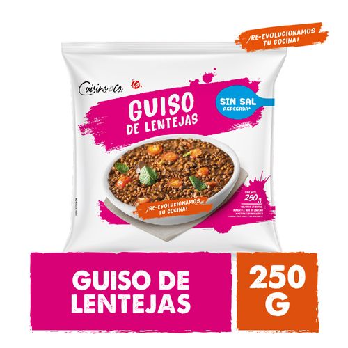 Guiso De Lentejas Cuisine & Co X 250 Gr
