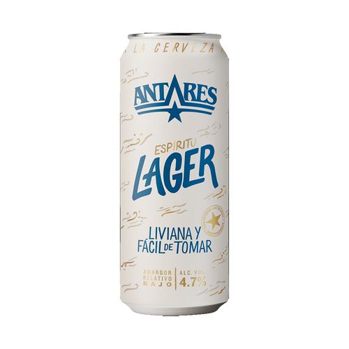 Cereveza Antares Lager 473 Cc