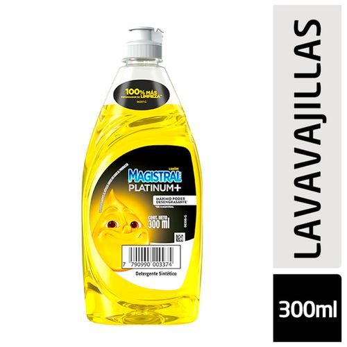 Detergente Magistral Platinum Limon Ama 300ml