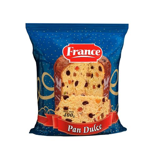 Pan Dulce France Con Frutas Paquete 400 Gr