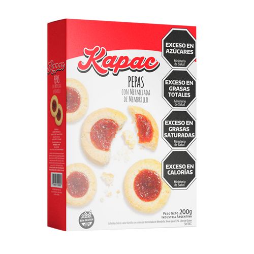 Galletitas Kapac Pepas 200 Gr