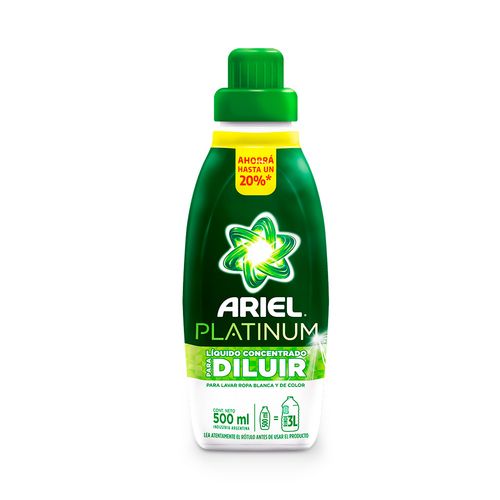 Jabon Para Ropa Ariel Diluible 500 Ml