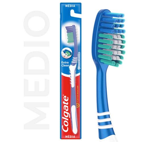 Cepillo De Dientes Colgate Extra Clean Medio 1 U