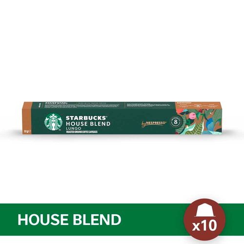 Capsulas Starbucks® Nespresso® House Blend - 10 U