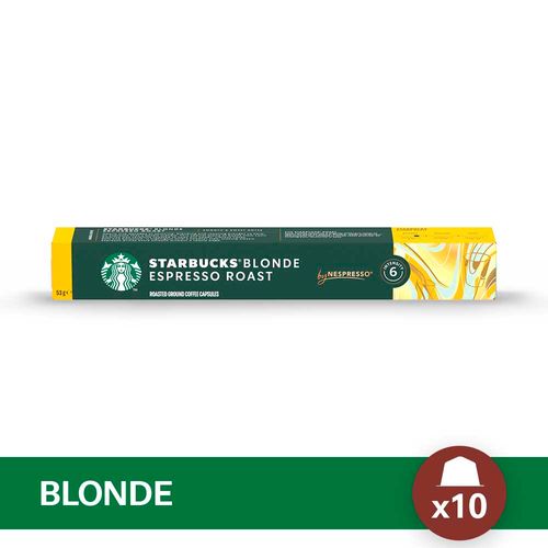 Starbucks® Nespresso® Blonde Espresso - 10 U