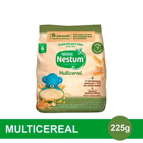 Cereal Nestum Multicereal 225 Gr