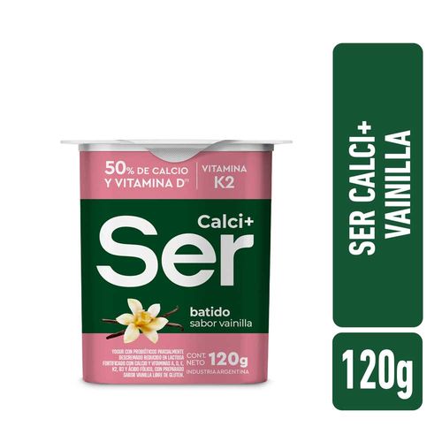 Yogur Ser Calci Vainilla 120 Gr