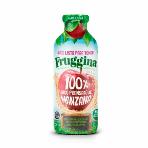 Fruggina 100jugo Prensado Manzana Verde X 250 Ml