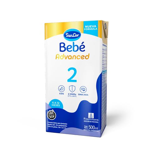 Sancor Bebe 2 Advanced X 500 Ml