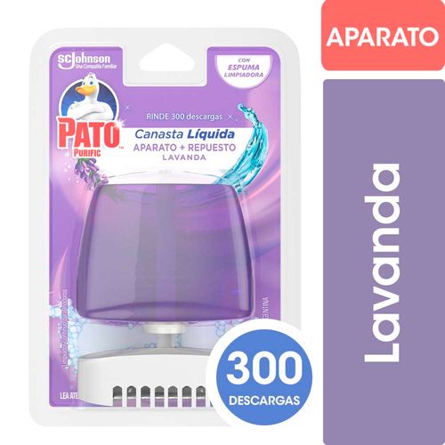 Canasta Liquida Pato Lavanda Full 50 Ml