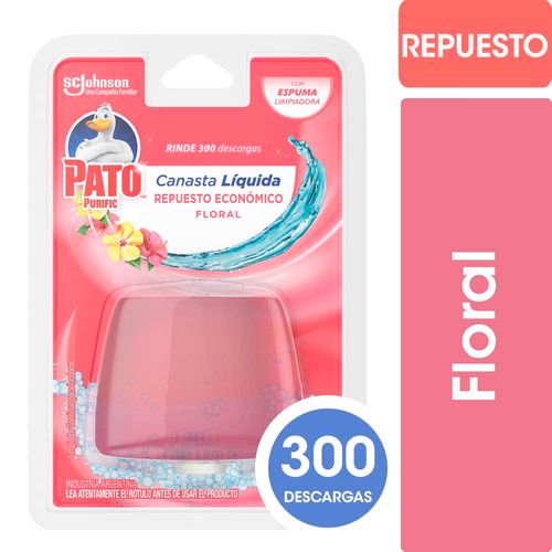 Canasta Líquida Pato Floral Rep 50 Ml