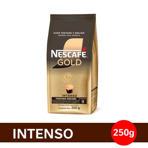 Café Gold Tostado Y Molido Intenso Nescafé®  250 Gr