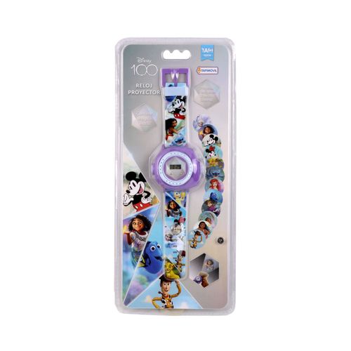 Reloj Tapimovil Proyector Disney 100