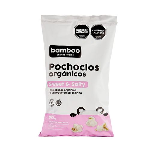 Pochoclo Orgánico Bamboo Sweet Salty 80 Gr