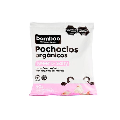 Pochoclo Orgánico Bamboo Sweet Salty 40 Gr