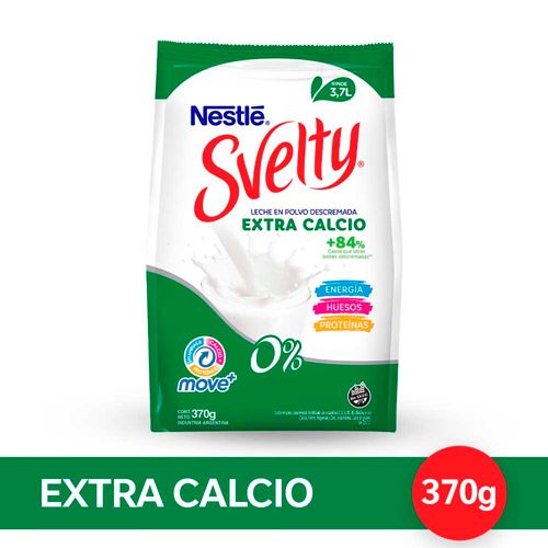 Leche En Polvo Svelty Extra Calcio - 370 Gr