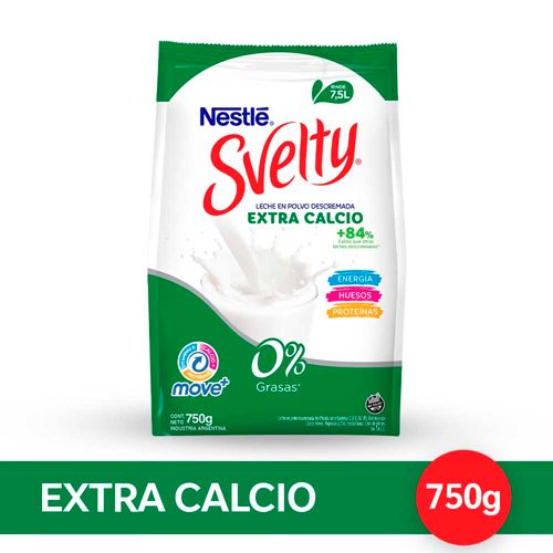 Leche En Polvo Svelty Extra Calcio -750 Gr