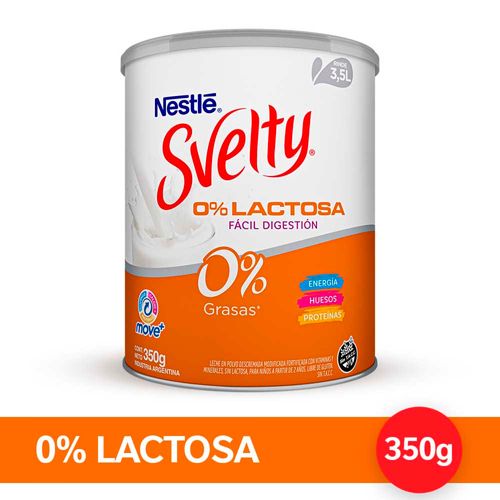 Leche En Polvo Svelty® 0% Lactosa 350 Gr