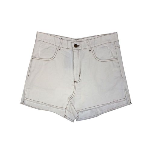 Short Denim Blanco 40-46 Mujer Urb  Pv25