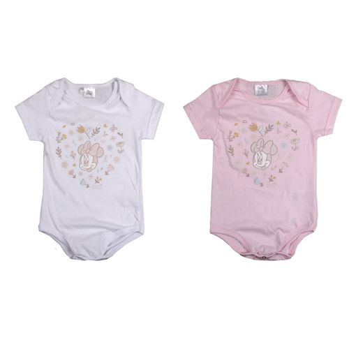 Body Beba Minnie Blanca 9-36 Disney Set