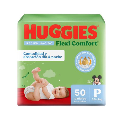 Pañales Huggies Flexi Confort Disney P 50u