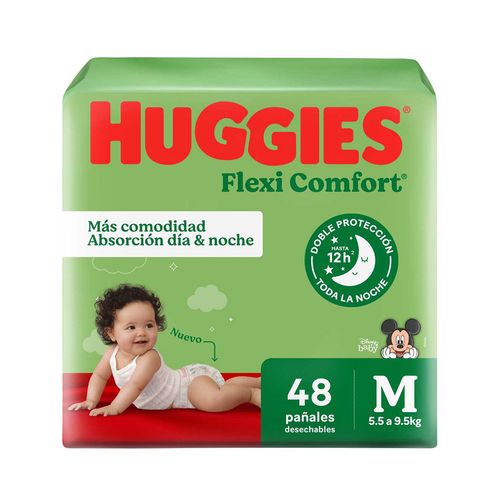 Pañales Huggies Flexi Comfort Disney M 48u