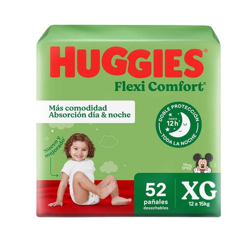 Pañales Huggies Felxi Confort Disney Xg X52