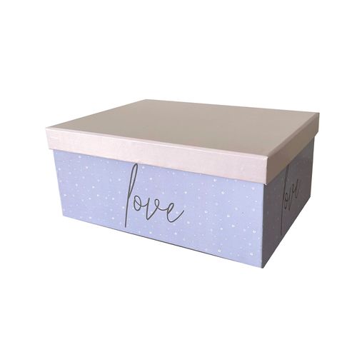 Caja De Carton Rectangular Girl M Kids Krea