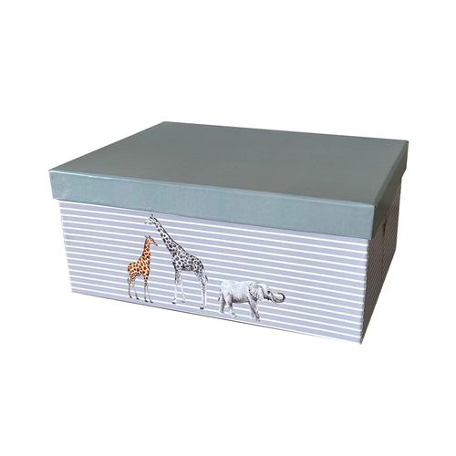 Caja De Carton Rectangular Boy M Kids Krea