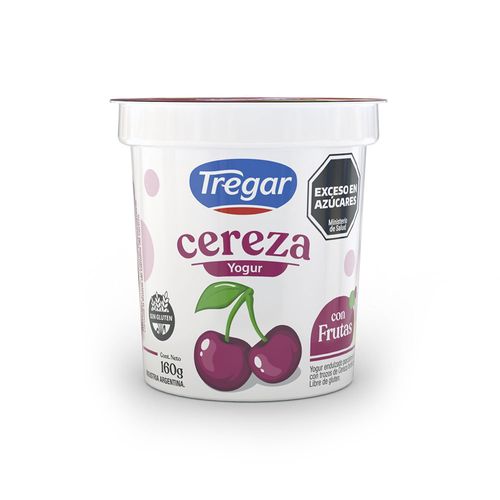 Yogur Entero Con Cereza X 160 Grtregar