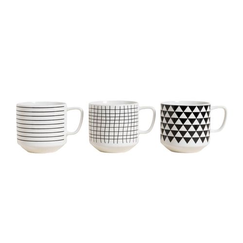 Jarro Mug Diseño Surtido Black & White 580 Ml