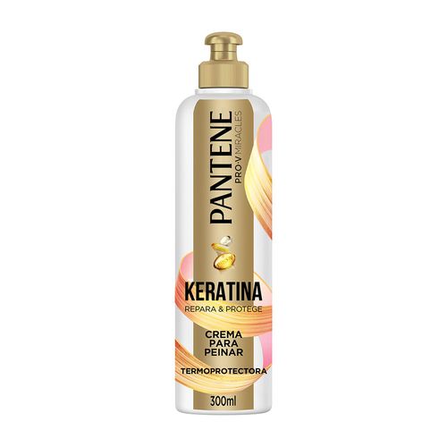 Crema Para Peinar Pantene Keratina 300 Ml