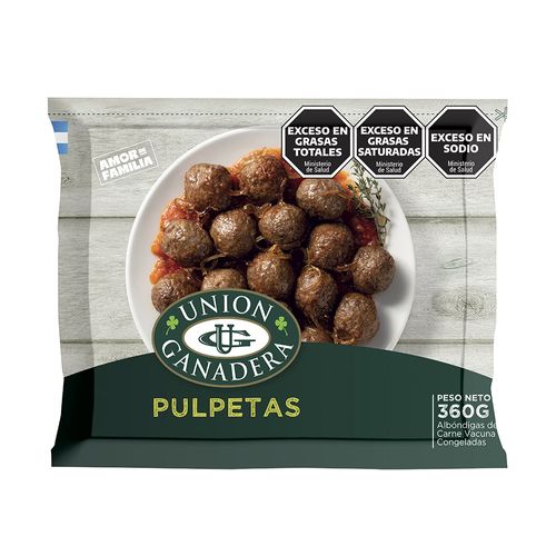 Albondigas Union Ganadera X 360 Gr