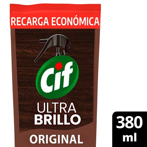 Limpiador Multisuperficies Cif Original Ultra Brillo 380 Ml